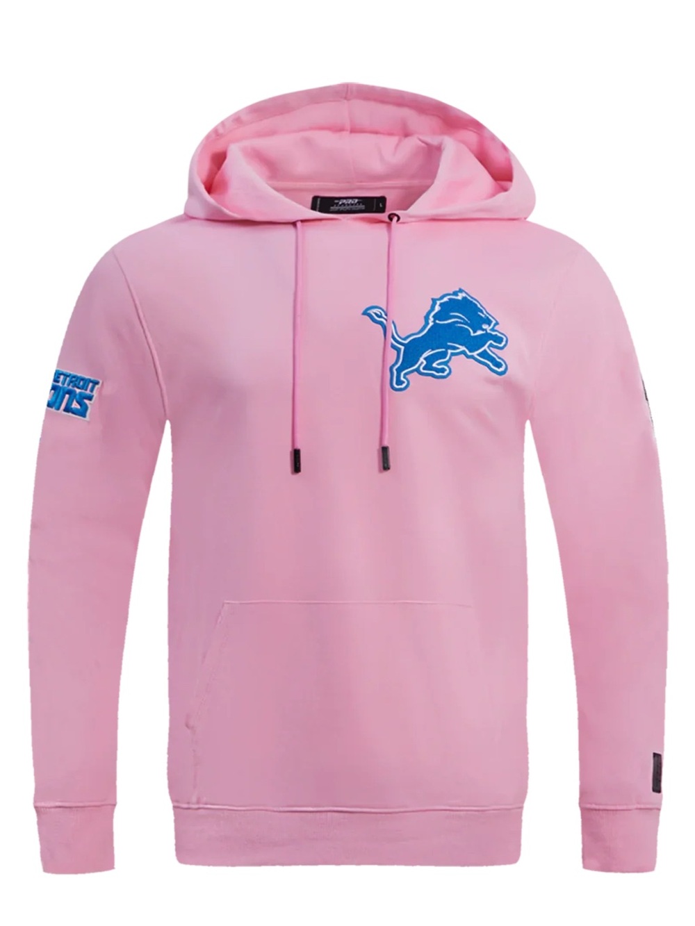 NEW NFL Detroit Lions Pink Pullover Hoodie - Small